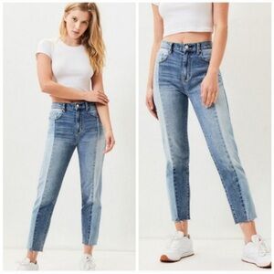 Pacsun Vintage Icon High Rise Two Toned Mom Jeans
